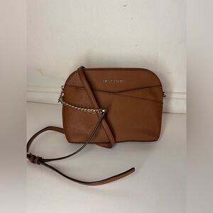 Michael Kors Tan Crossbody Bag with Gold Accents